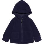 Blaue Teddyjacken für Kinder & Teddy Fleece Jacken für Kinder aus Fleece Größe 92 
