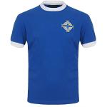 Nordirland - Herren Trikot im Retro-Design - George Best Nummer 11 - Offizielles Merchandise - Geschenk für Fußballfans - Blau - S