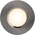 Silberne Nordlux LED Einbaustrahler aus Nickel 