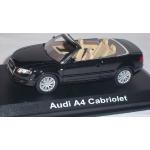 Schwarze Norev Audi A4 Spielzeug Cabrios aus Metall 