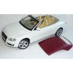 Weiße Norev Audi A5 Spielzeug Cabrios aus Metall 