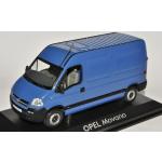Norev Opel Movano Kasten Transporter Blau 1998-201