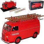 Rote Norev Peugeot Feuerwehr Modellautos & Spielzeugautos 