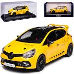 Norev Renautl Clio RS 16 IV X98 Gelb 5 Türer 4. Generation Modell Ab 2012 Ab Facelift 2016 1/43 Modell Auto