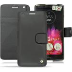 Schwarze Elegante LG G Flex 2 Cases aus Glattleder 