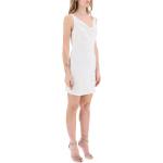 Reduzierte Weiße Elegante Norma Kamali Mini Minikleider & kurze Kleider aus Satin für Damen Größe S 