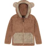 Braune Teddyjacken für Kinder & Teddy Fleece Jacken für Kinder aus Fleece für Mädchen 