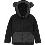 Schwarze Teddyjacken für Kinder & Teddy Fleece Jacken für Kinder aus Fleece für Mädchen 