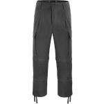 Graue Atmungsaktive Normani Zip Off Hosen & Zipphosen aus Baumwolle für Herren Größe 3 XL 