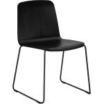 Normann Copenhagen - Just Chair - mehrfarbig, Holz,Metall - 53x79x53 cm - Esche/ schwarz - ash/ black (003)