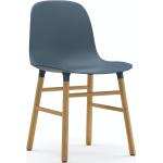 Hellbraune Skandinavische Normann Copenhagen Form Designer Stühle aus Eiche 