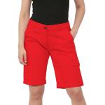 Rote Chino-Shorts aus Baumwolle für Damen Größe XL 