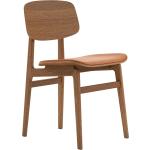 Hellbraune Skandinavische Designer Stühle aus Eiche Breite 0-50cm, Höhe 50-100cm, Tiefe 0-50cm 