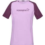 Norrøna Women's Fjørå equaliser lightweight T-Shirt (2021) Dark Purple/Violet Tulle XS