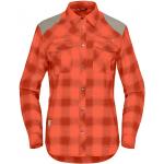 Reduzierte Rote Norrona svalbard Outdoor-Hemden aus Flanell für Damen Größe S 