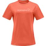 Reduzierte Orange Norrona T-Shirts für Damen Größe S 