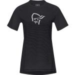 Reduzierte Schwarze Norrona fjora T-Shirts für Damen Größe S 