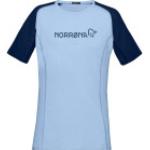 Norrona fjørå equaliser lightweight T-Shirt W's serenity/indigo night XS