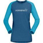 Norrona Fjora Equaliser Lightweight Long Sleeve Women Mykonos Blue/Aquarius (M)