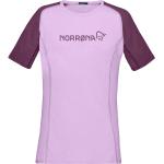 Norrona Fjora Equaliser Lightweight T-Shirt Women Dark Purple/Violet Tulle (Ausl (L)