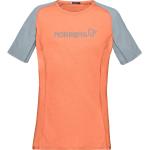 Norrona Fjora Equaliser Lightweight T-Shirt Women Flamingo/Drizzle (Auslaufware) (M)