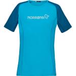 Norrona Fjora Equaliser Lightweight T-Shirt Women Mykonos Blue/Aquarius (L)