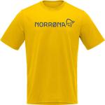 Reduzierte Gelbe Norrona T-Shirts für Herren Größe S 