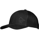 Schwarze Norrona /29 Snapback-Caps aus Mesh für Herren für den für den Sommer 