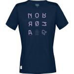 Norrona Svalbard Wool T-Shirt Women Indigo Night/Violet Tulle (Auslaufware) (M)