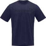 Norrona - T-Shirt aus Bio-Baumwolle - /29 Cotton Norrøna Viking T-Shirt M's Indigo Night für Herren aus Baumwolle - Größe M - Blau