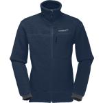 Norrona - Warme Fleecejacke aus Polartec® - Trollveggen Thermal Pro Jacket M Indigo Night/Indigo Night für Herren - Größe M - Navy blau