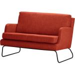 Orange Norrwood Zweisitzer-Sofas aus Stoff Breite 0-50cm, Höhe 100-150cm, Tiefe 50-100cm 2 Personen 