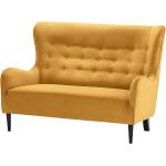 Gelbe Moderne Norrwood Zweisitzer-Sofas aus Microfaser Breite 50-100cm, Höhe 100-150cm, Tiefe 50-100cm 2 Personen 