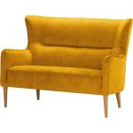 Gelbe Moderne Norrwood Zweisitzer-Sofas aus Stoff Breite 50-100cm, Höhe 100-150cm, Tiefe 50-100cm 2 Personen 