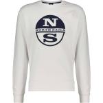 Weiße North Sails Herrensweatshirts Größe 3 XL für den für den Herbst 