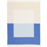 Blaue Minimalistische Wolldecken & Plaids aus Wolle 130x170 