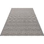 Reduzierte Schwarze Karo Moderne Northrugs Teppiche aus Textil 200x290 
