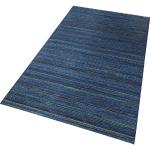 Blaue Melierte Northrugs Rechteckige Outdoor-Teppiche aus Sisal schmutzabweisend 
