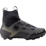 Anthrazitfarbene NorthWave Celsius Gore Tex MTB Schuhe aus Neopren mit Reflektoren Größe 42,5 für den für den Winter 