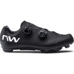 Schwarze NorthWave Extreme MTB Schuhe für Herren Größe 43 