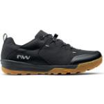 Schwarze NorthWave MTB Schuhe mit Schnürsenkel für Herren Größe 48 
