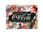 Retro Nostalgic Art Coca Cola Kühlschrankmagnete aus Metall 