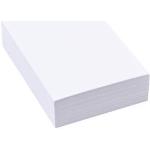 Weiße Notizzettel aus Papier 