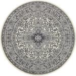 Cremefarbene Vintage Nouristan Runde Runde Teppiche 160 cm aus Polypropylen 