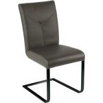 Dunkelbraune Moderne Novel Designer Stühle aus Leder Breite 0-50cm, Höhe 0-50cm, Tiefe 0-50cm 