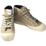 Hellbraune NOVESTA Vegane Nachhaltige High Top Sneaker & Sneaker Boots für Damen Größe 36 