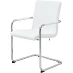 Weiße Now! by Hülsta Freischwinger Stühle mit Armlehne Breite 50-100cm, Höhe 50-100cm, Tiefe 50-100cm 