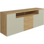 now by hülsta Sideboard hülsta now time - grau - 190 cm - 74 cm - 45 cm - Kommoden & Sideboards > Kommoden