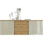 now by hülsta Sideboard hülsta now time - grau - 210 cm - 74 cm - 45 cm - Kommoden & Sideboards > Kommoden