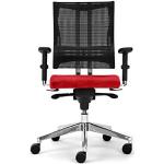 Rote Nowy Styl Ergonomische Bürostühle & orthopädische Bürostühle  höhenverstellbar Breite 0-50cm, Höhe 0-50cm, Tiefe 0-50cm 